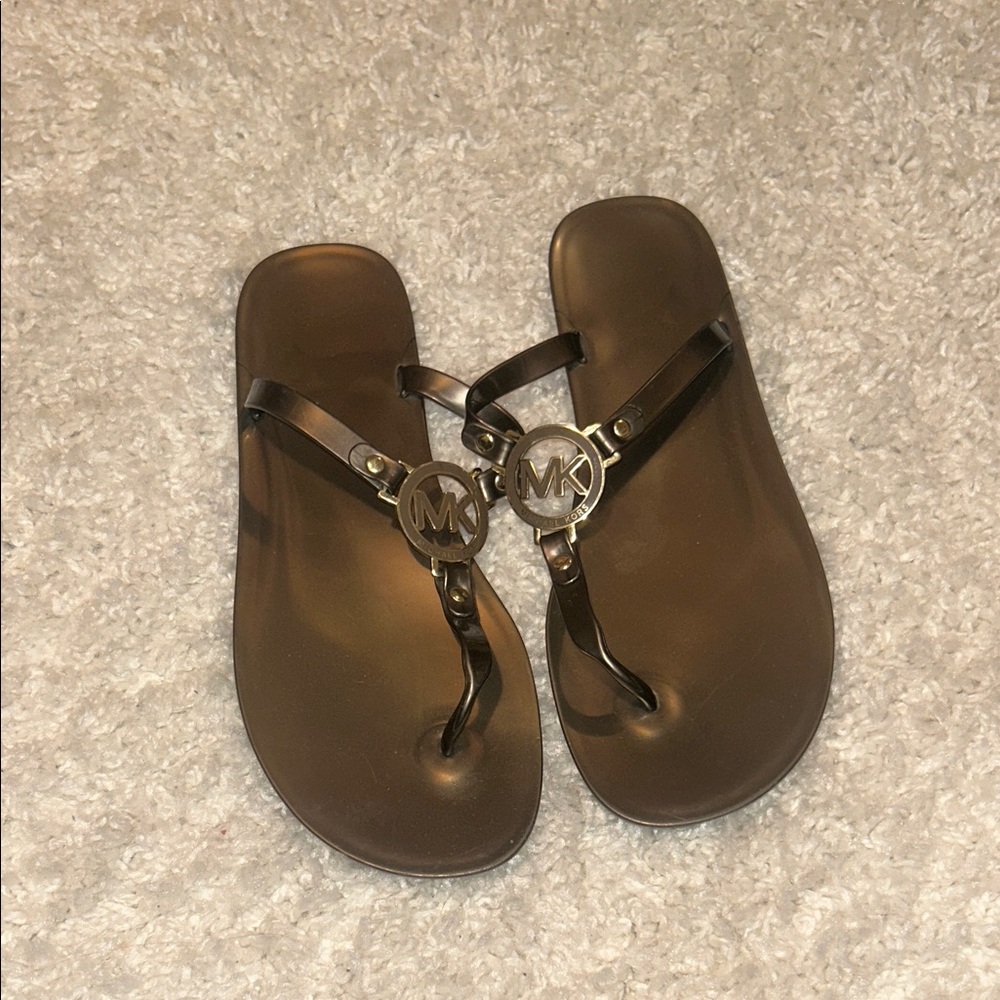 Michael Kors jelly sandals